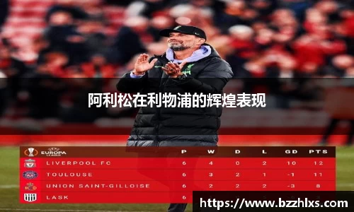 阿利松在利物浦的辉煌表现
